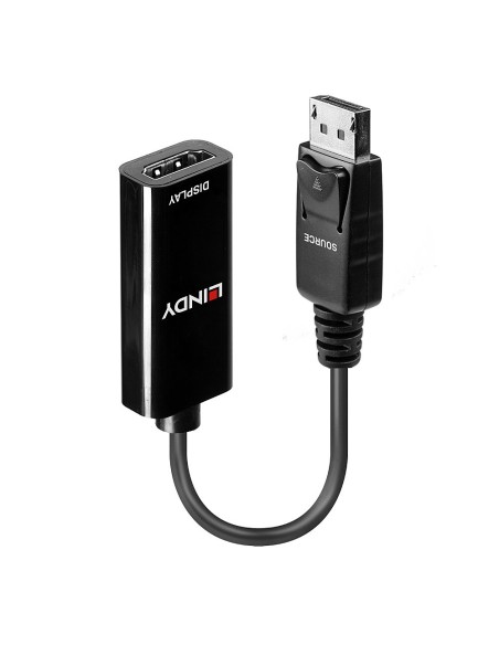 41718 adaptador de cable de vídeo 0,15 m DisplayPort HDMI Negro
