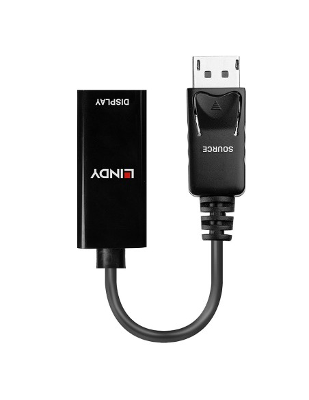 41718 adaptador de cable de vídeo 0,15 m DisplayPort HDMI Negro