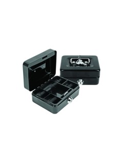 CAJA DE CAUDALES FOROFIS 12x9x6 NEGRO