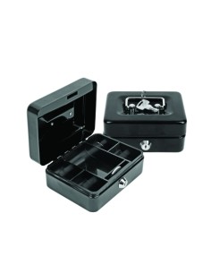 CAJA DE CAUDALES FOROFIS 15x18x8 NEGRO