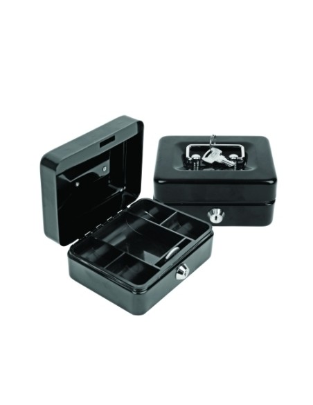 CAJA DE CAUDALES FOROFIS 15x18x8 NEGRO