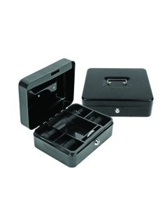 CAJA DE CAUDALES FOROFIS 20x16x9 NEGRO