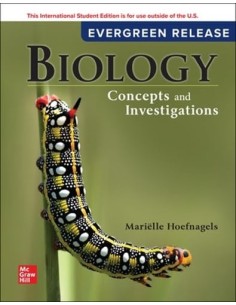 BIOLOGY CONCEPTS AND INVESTIGATIONS 2024 RELEASE ISE