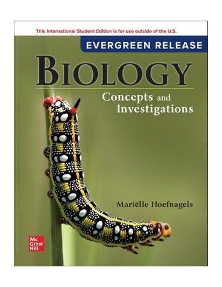 BIOLOGY CONCEPTS AND INVESTIGATIONS 2024 RELEASE ISE