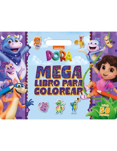 Dora Megalibro para colorear