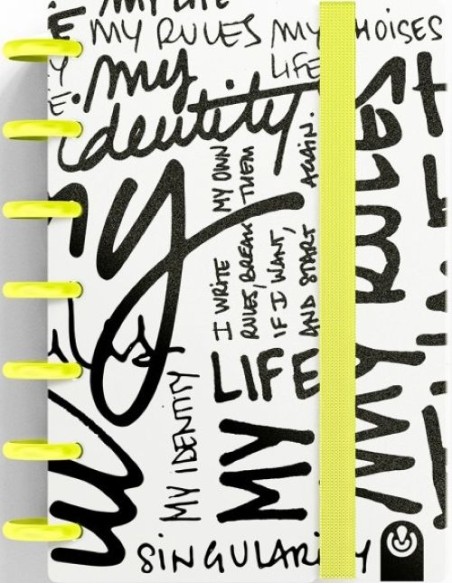 CUADERNO INGENIOX MINI 80H DOTS MY LIFE AMARILLO CUADERNO INGENIOX MINI 80H DOTS MY LIFE AMARILLO