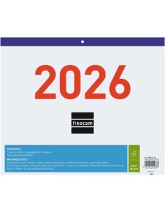 CAT FALDILLA ESCRIBIR 2026 F43 30X24 CATALAN