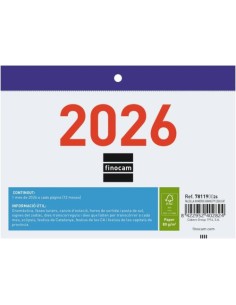 CAT FALDILLA NUMEROS GRANDES 2026 F91 15X105 CATALAN