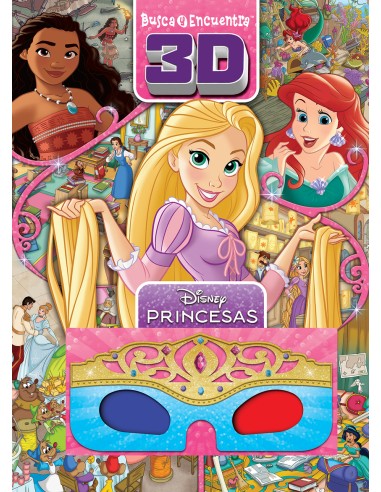 BUSCA Y ENCUENTRA 3D PRINCESAS DISNEY