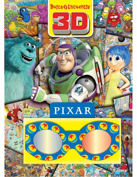 BUSCA Y ENCUENTRA 3D PIXAR