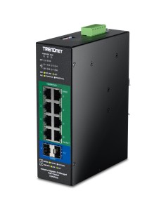 TI-PG103I switch Gestionado Gigabit Ethernet (10/100/1000) Energía sobre Ethernet (PoE) Negro