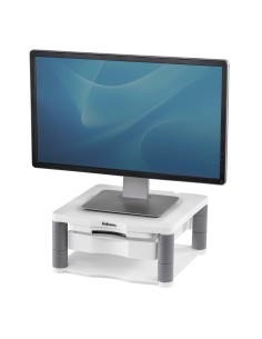 91713 soporte para monitor 53,3 cm (21") Platino Escritorio