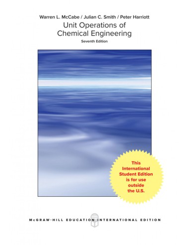 Unit Operations of Chemical Engineering