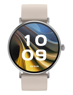 Duo Velvet 3,35 cm (1.32") AMOLED Digital 466 x 466 Pixeles Pantalla táctil Plata