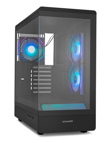 Hummer NXHUMMERSIGNALBK carcasa de ordenador Midi Tower Negro