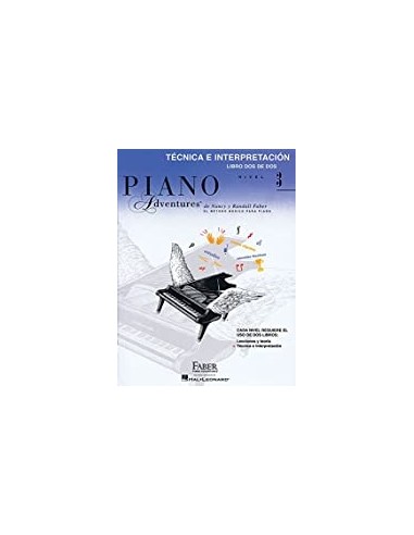 3PIANO ADVENTURES LIBRO 2 TECNICA E INTERPRETACI