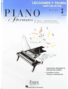 3PIANO ADVENTURES LIBRO 1 LECCIONES Y TEORIA