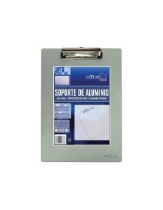 SOPORTE C/PINZA OFFICE BOX ALUMINIO A5 9190