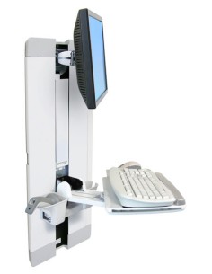 StyleView Vertical Lift, Patient Room 61 cm (24") Pared Blanco