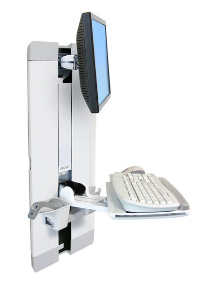 StyleView Vertical Lift, Patient Room 61 cm (24") Pared Blanco