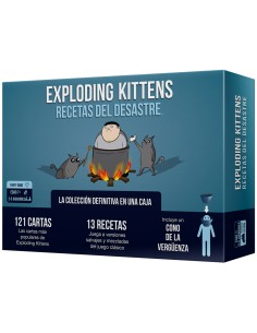 Exploding Kittens EKIRFD01ES juego de tablero 15 min Juego De Cartas Partido