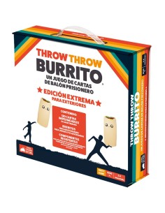 Exploding Kittens EKITTB02ES juego de tablero Throw Throw Burrito Juego De Cartas Partido