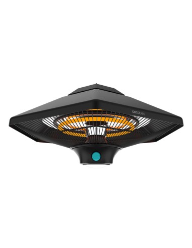 ReadyWarm 2000 Power Ceiling Exterior Negro 2000 W Calefactor eléctrico halógeno