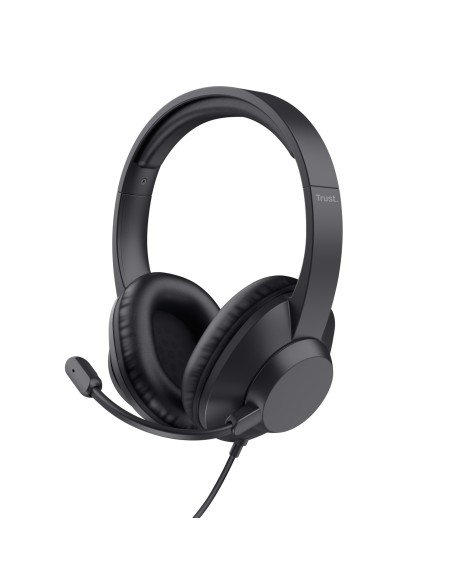Ayda Max Auriculares Alámbrico Diadema Oficina/Centro de llamadas Negro