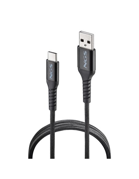 KNOT-AC cable USB USB 2.0 2 m USB A USB C Negro