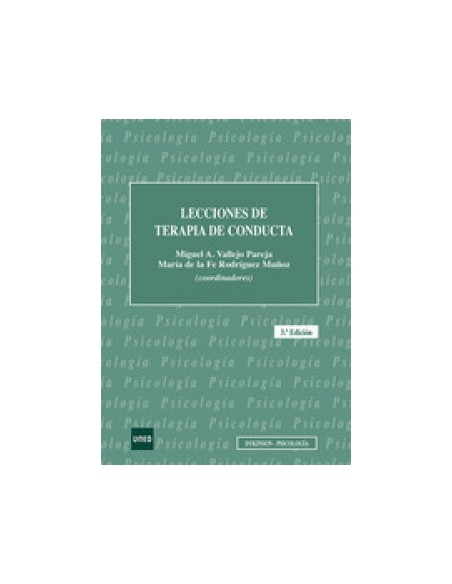 Lecciones de Terapia de Conducta
