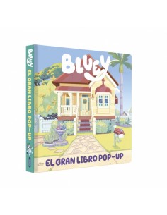 BLUEY LIBRO DE CARTON CON SOLAPAS EL GRAN LIBRO POP UP DE BL