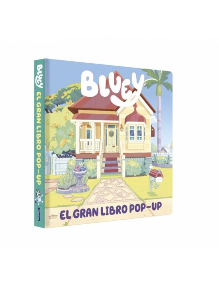BLUEY LIBRO DE CARTON CON SOLAPAS EL GRAN LIBRO POP UP DE BL