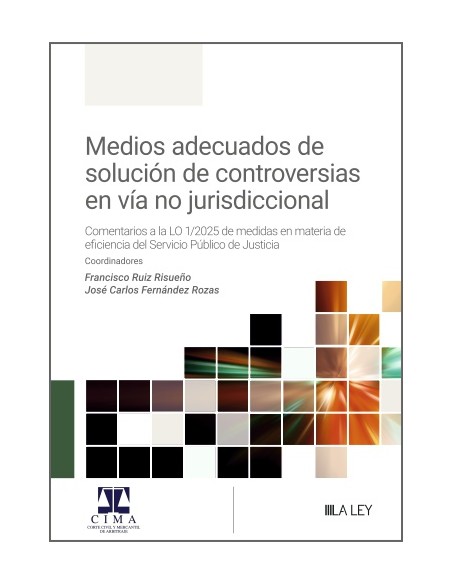 Medios adecuados de solucion de controversias en via no jurisdiccional