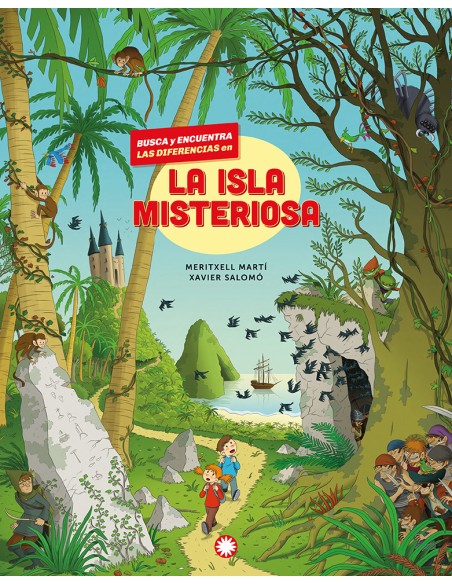 Busca y encuentra las diferencias en la isla misteriosa
