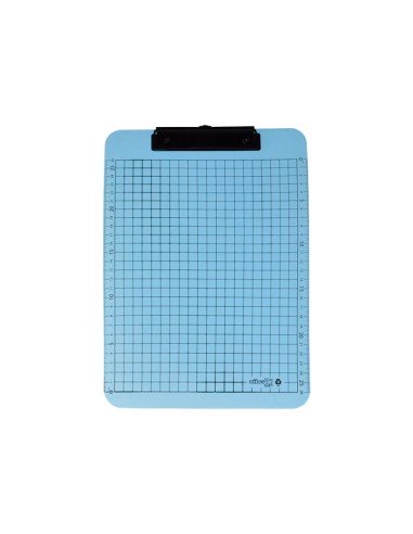 SOPORTE CON PINZA A4 OFFICE BOX AZUL 9232