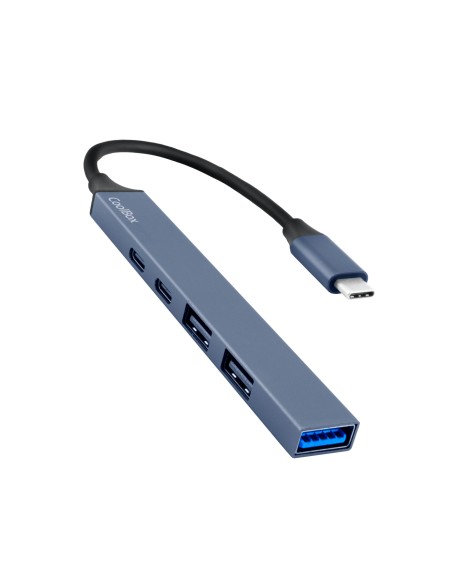 MINIDOCK 5 ALUMINIO USB-C + PD 100W/2X USB-A/1X USB-C/1X USB-A 3.2 GEN1