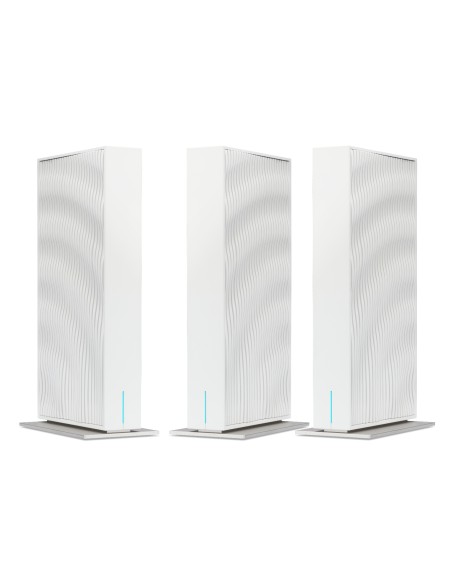 Wave 7, wifi 7 Mesh Router, EU plug, triple pack router inalámbrico Gigabit Ethernet Dual-band (2.4GHz + 5GHz or 2.4GHz + 6GHz)