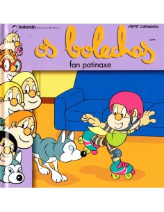 Os Bolechas practican patinaxe