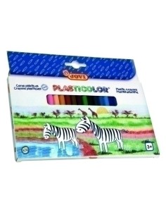 CERAS JOVI PLASTICOLOR ESTUCHE DE 24