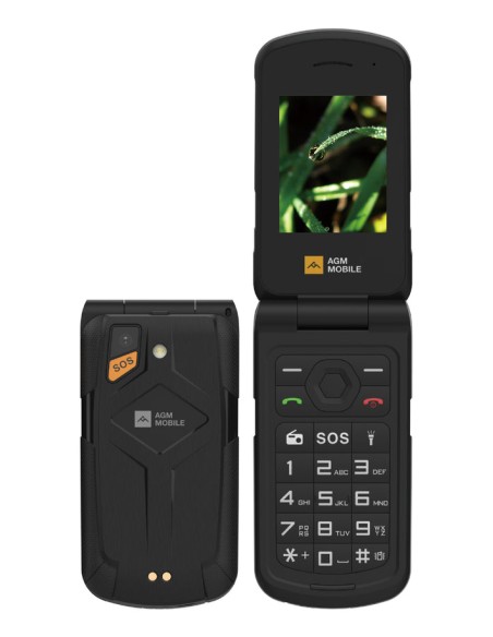 M10 6,1 cm (2.4") 168 g Negro Teléfono resistente