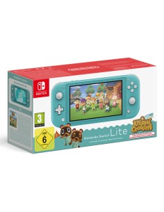 Switch Lite Animal Crossing videoconsola portátil 14 cm (5.5") 32 GB Pantalla táctil Wifi Turquesa