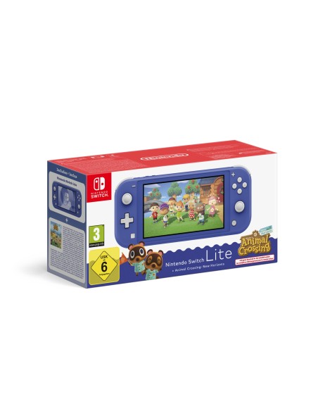Switch Animal Crossing videoconsola portátil 14 cm (5.5") 32 GB Pantalla táctil Wifi Azul