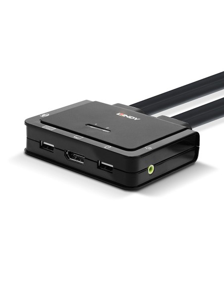 42344 interruptor KVM Montaje en rack Negro 42344 interruptor KVM Montaje en rack Negro