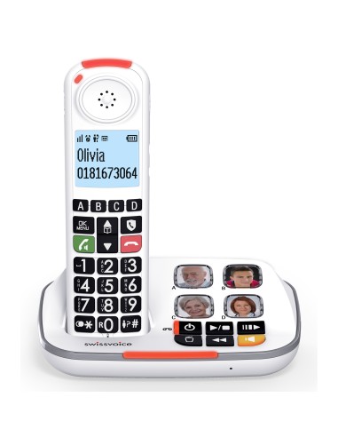 XTRA 2355 Teléfono DECT Identificador de llamadas Blanco