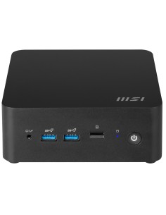CUBI NUC 1MG-237BEU PC/estación de trabajo barebone 0.84L sized PC Negro 150U Intel® SoC