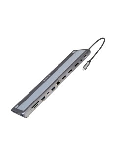 EW1150 base para portátil y replicador de puertos Alámbrico USB 3.2 Gen 1 (3.1 Gen 1) Type-C Aluminio