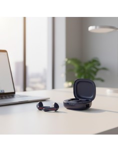 RB-EB140 auricular y casco Auriculares Inalámbrico Dentro de oído Llamadas/Música/Deporte/Uso diario Bluetooth Azul