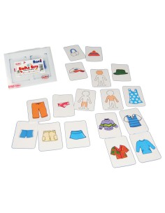 SET 24 TARJ. FAMILIA+ROPA+CUERPO HENBEA 928