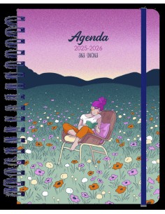 Agenda escolar semanal 2025 2026 Ana Oncina