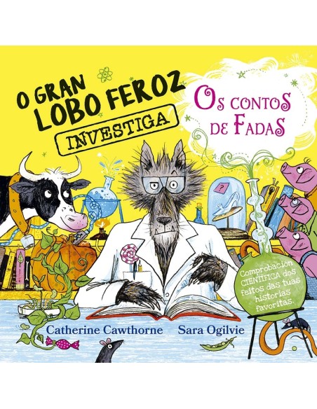 O gran lobo feroz investiga os contos de fadas
